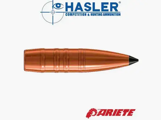 Projectiles Monolithiques Hasler Ariete 7,62 mm (.308), 168grs