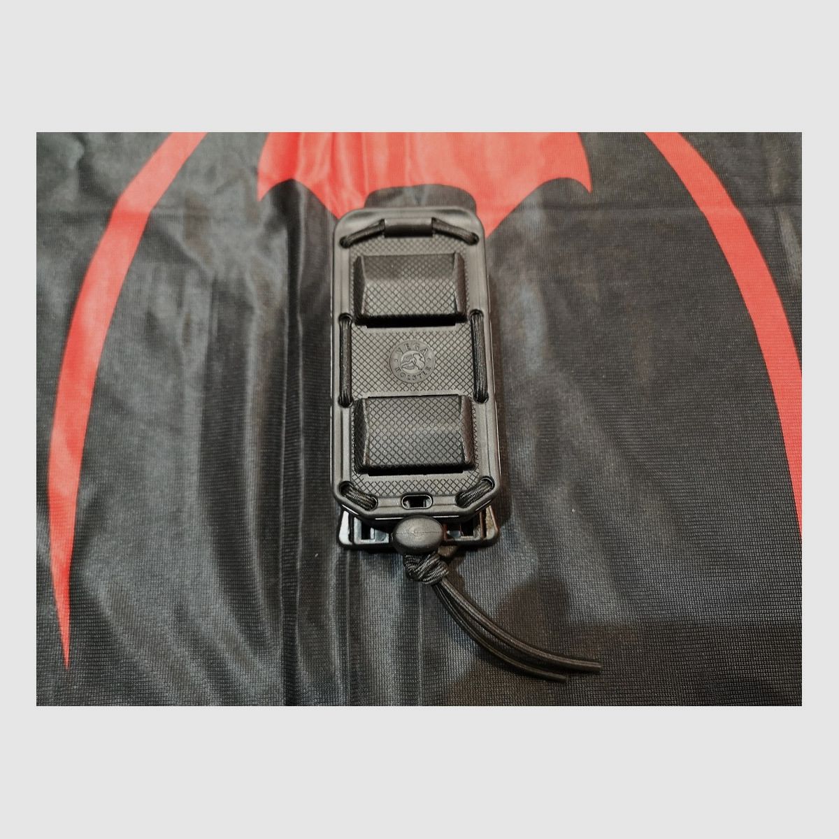 Vega Holsters – Enkele pistoolmagazijnhouder (Teklok) – Zwart – 8BL01+8K87, afbeelding 1 van 4