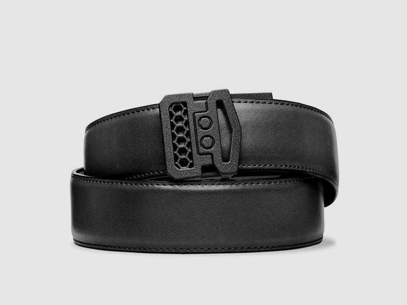 Waffengurt LEATHER TACTICAL GUN BELT X10, Black, Bild 1 von 2