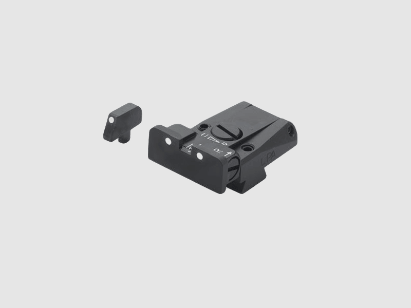 LPA micrometer sight SPR for Colt M1911A1, 3-point including front sight