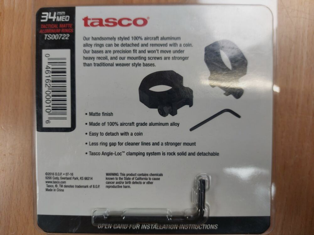 Montaje Picatinny Tasco