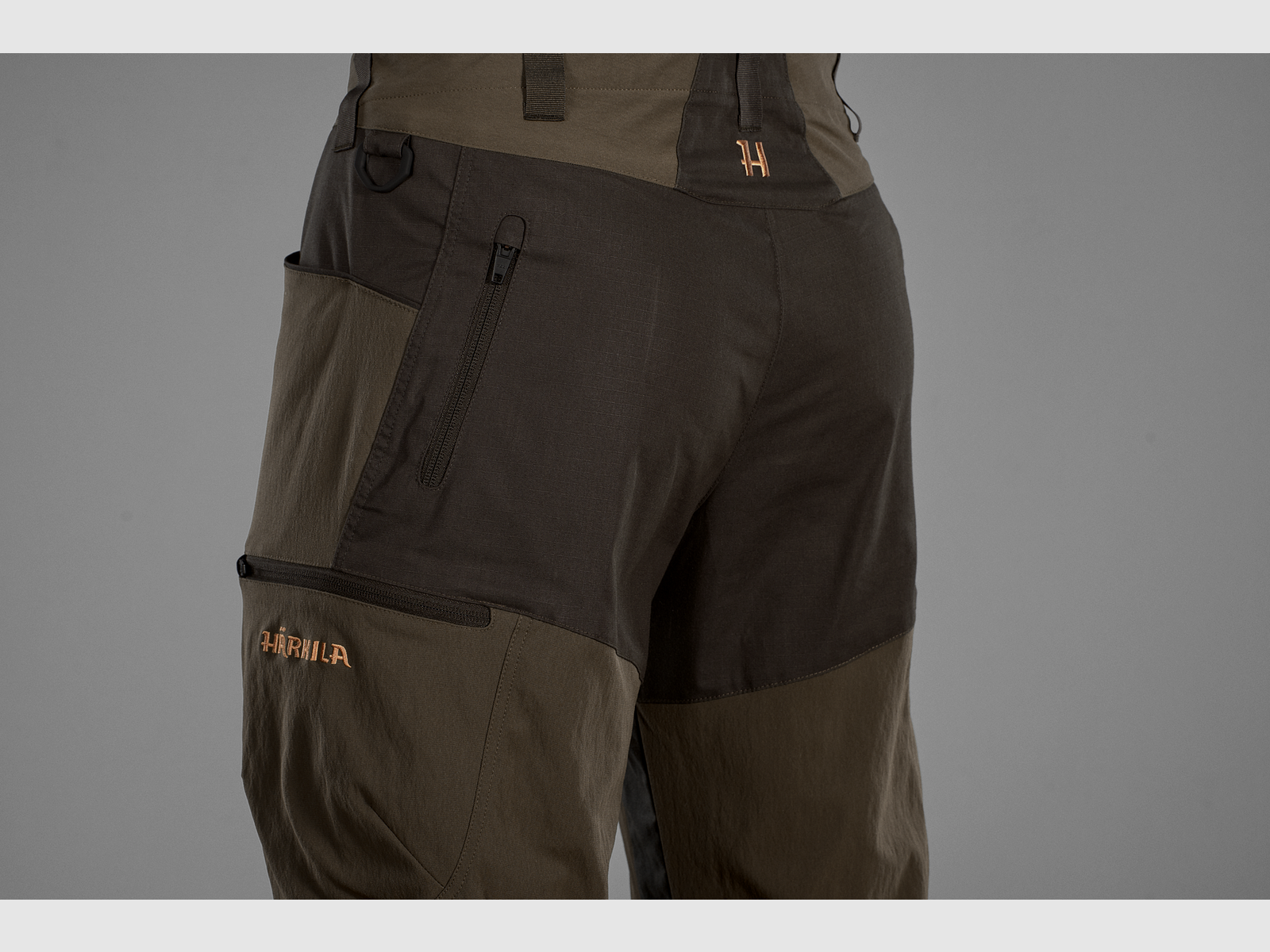 Härkila Ragnar pantalones – Willow Green/Shadow Gray, imagen 5 de 7