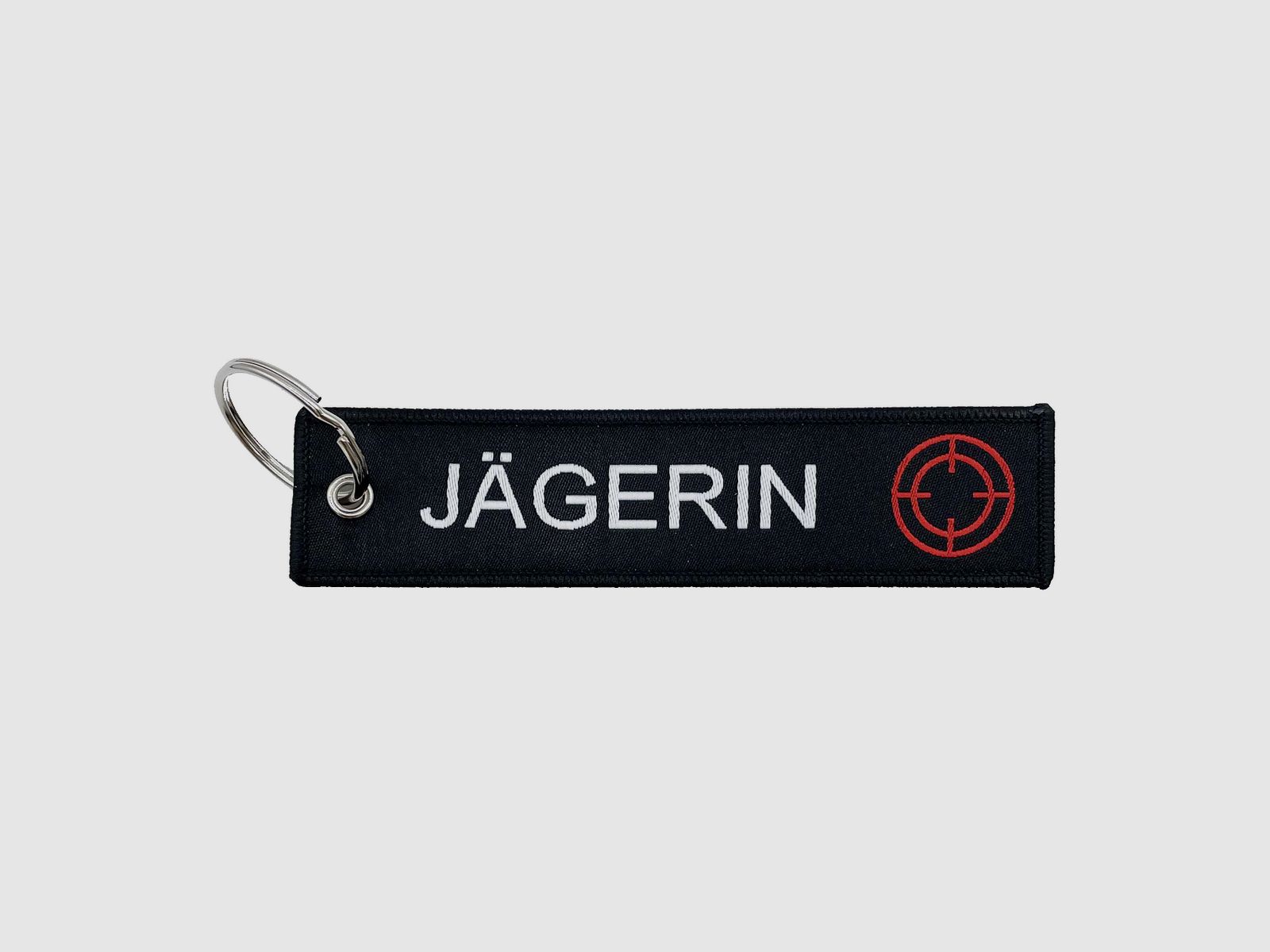Jägerin Schlüsselanhänger - Schwarz