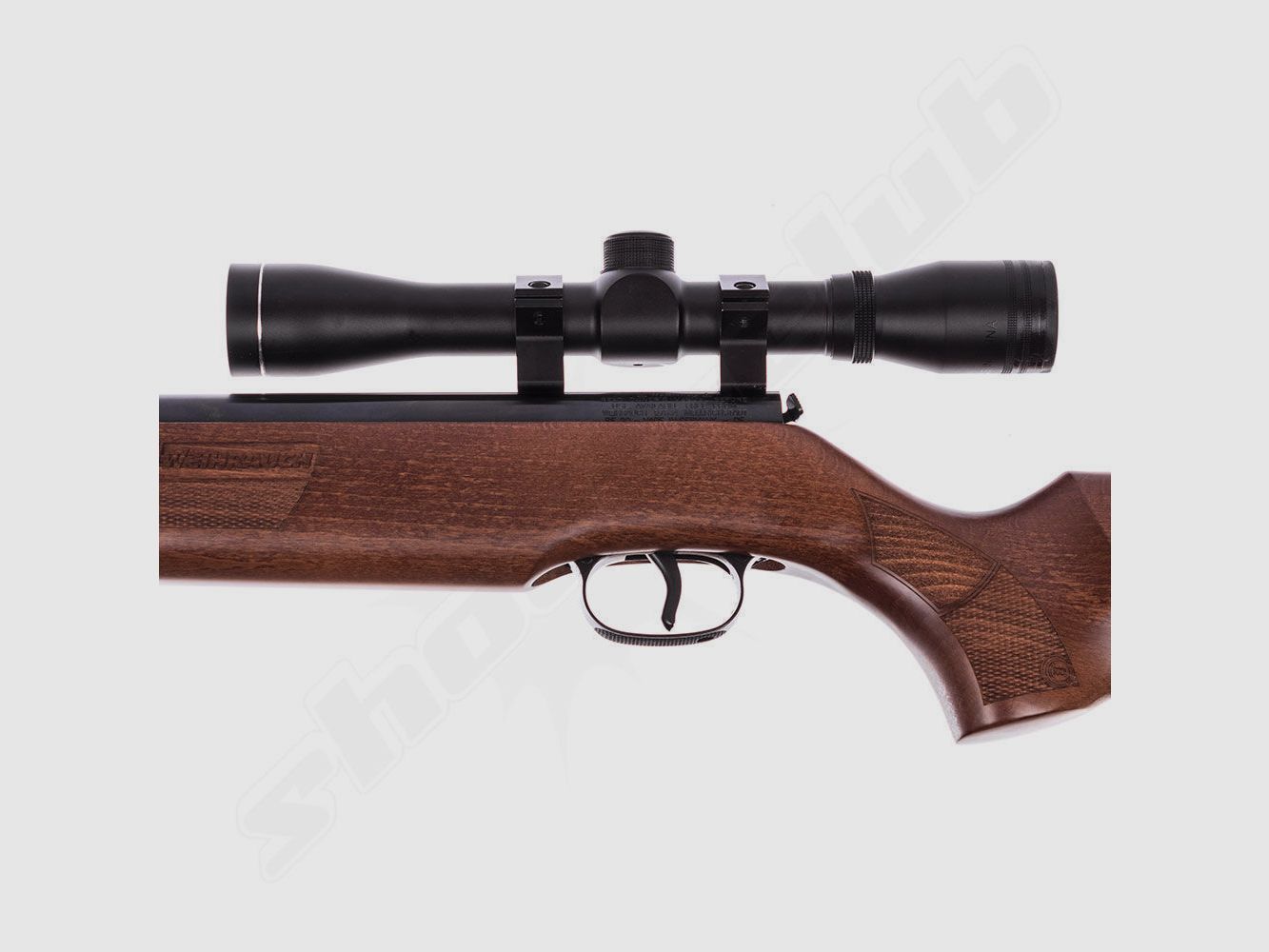 Weihrauch HW 50 M/II Luftgewehr Set Schalldämpfer Zielfernrohr