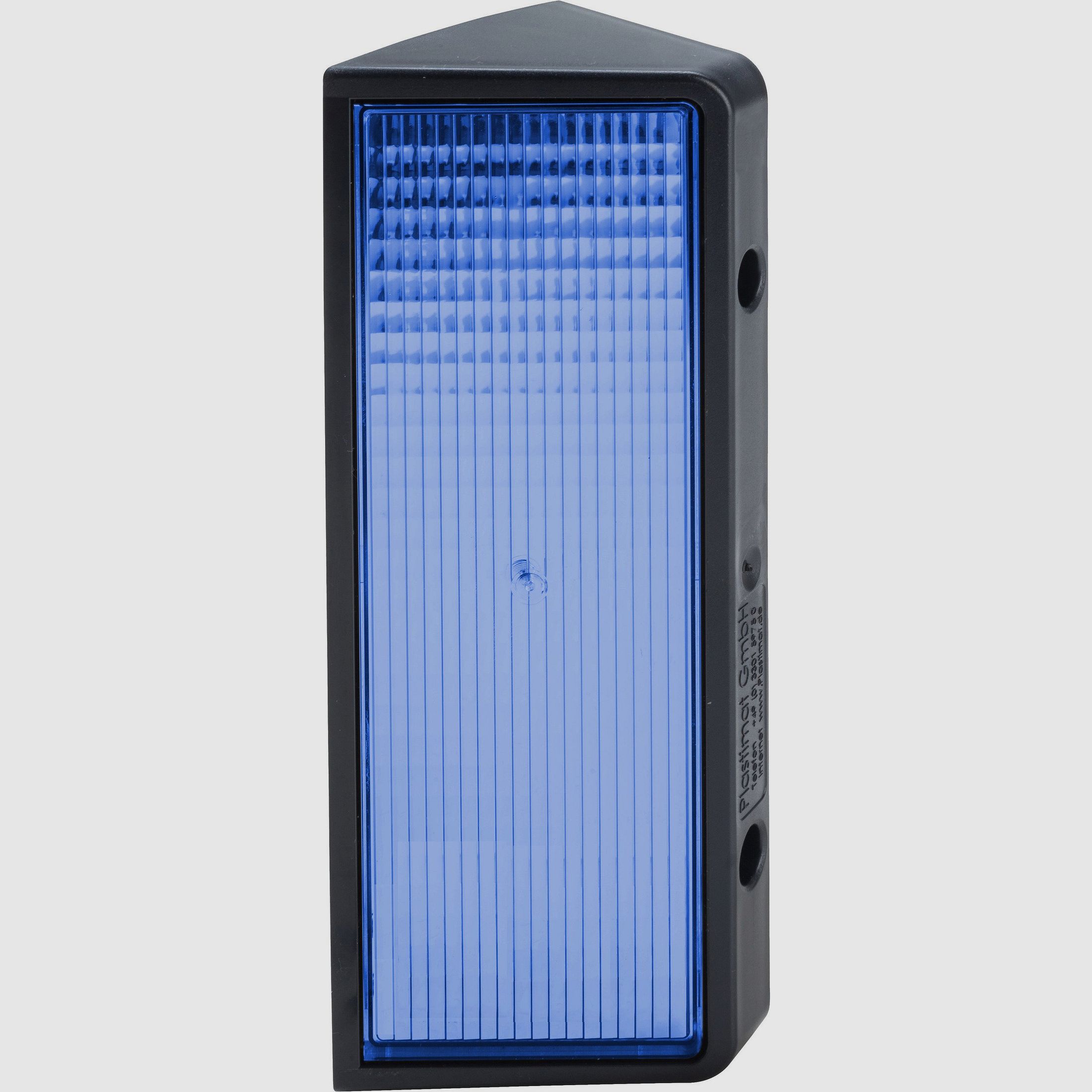 Wildwaarschuwingsspiegelreflector, blauw
