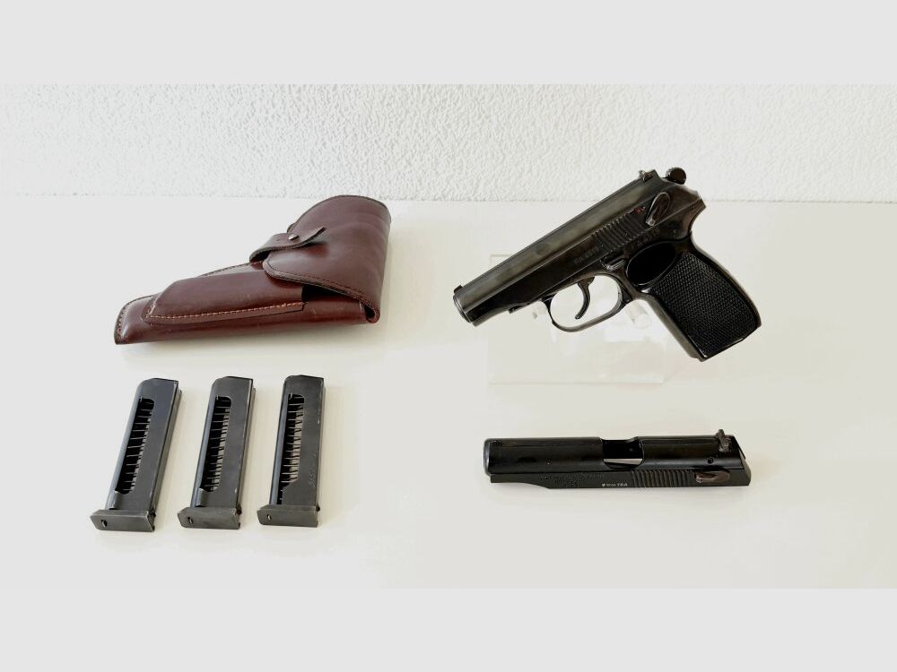 Makarov with interchangeable system .22lr and holster 9mmMakarov