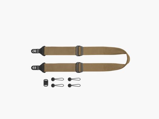 Peak Design 'slide' Coyote | draagband voor warmtebeeldkijkers
