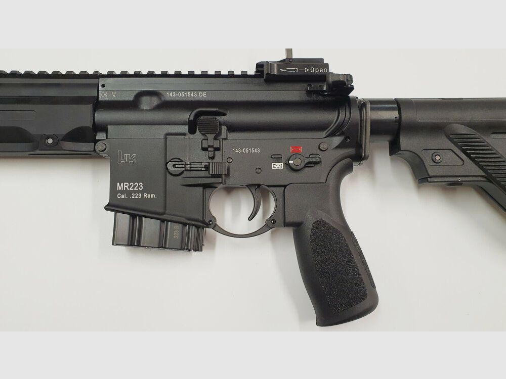 Heckler & Koch Heckler & Koch MR223 A3 Slimline 11" SPORT Sonder-Edition, Schwarz .223Rem Black BKA-Bescheid