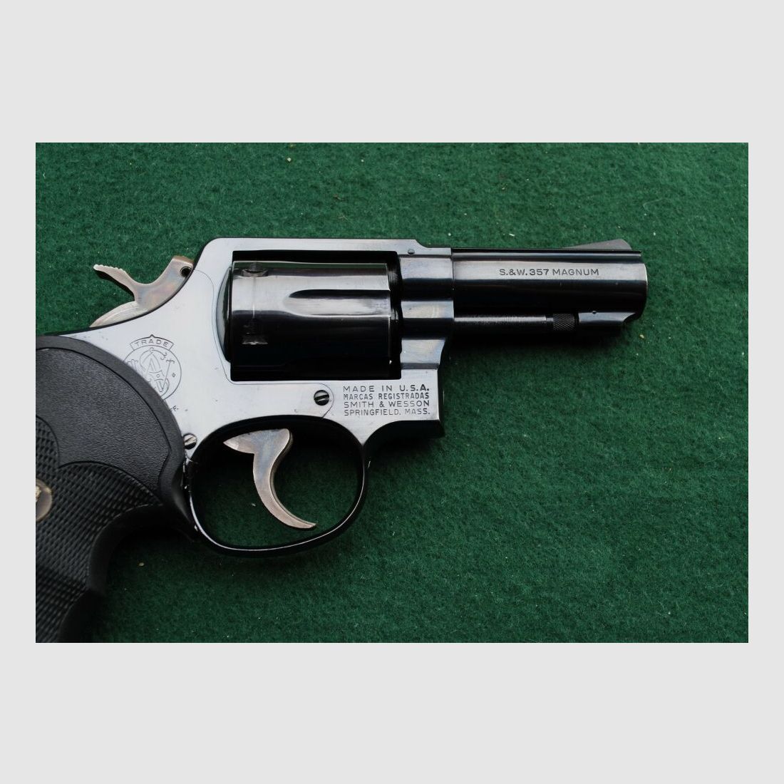 Smith & Wesson Mod. 13-2, drei Zoll LL, Pachmayr Griff