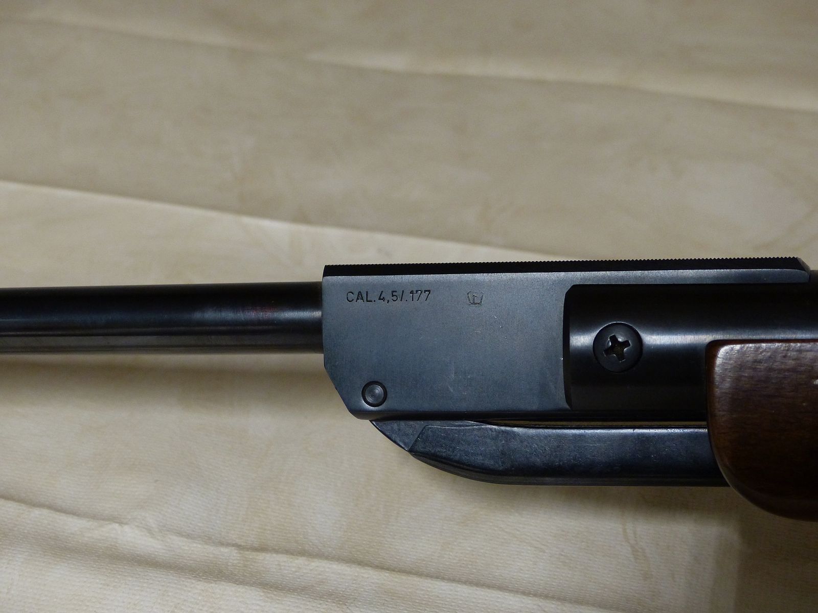 Air rifle Diana Mod. 36 with F, safety and diopter 1991 as new vintage