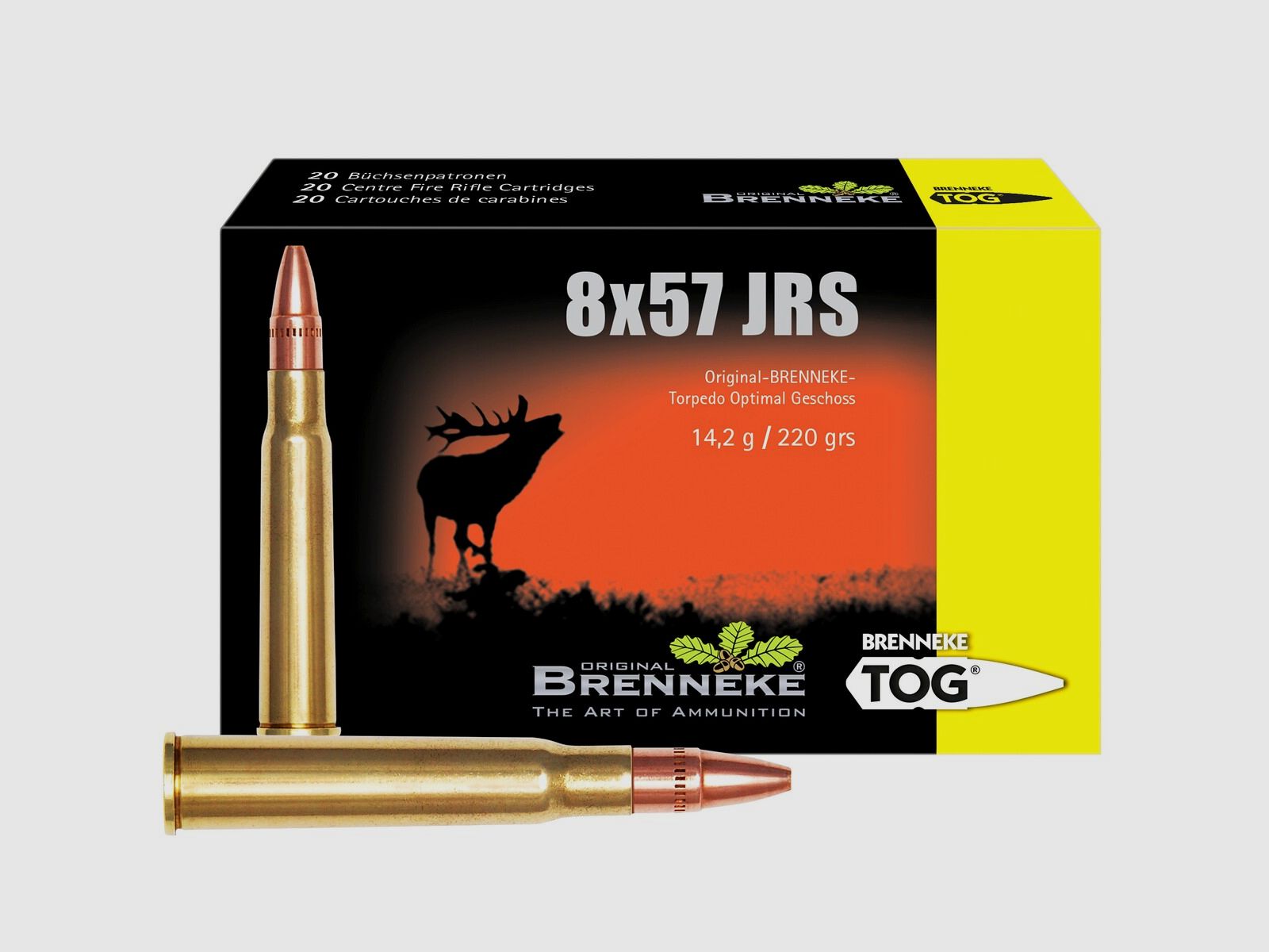Brenneke 8×57 IRS TOG 14,3g/220grs.