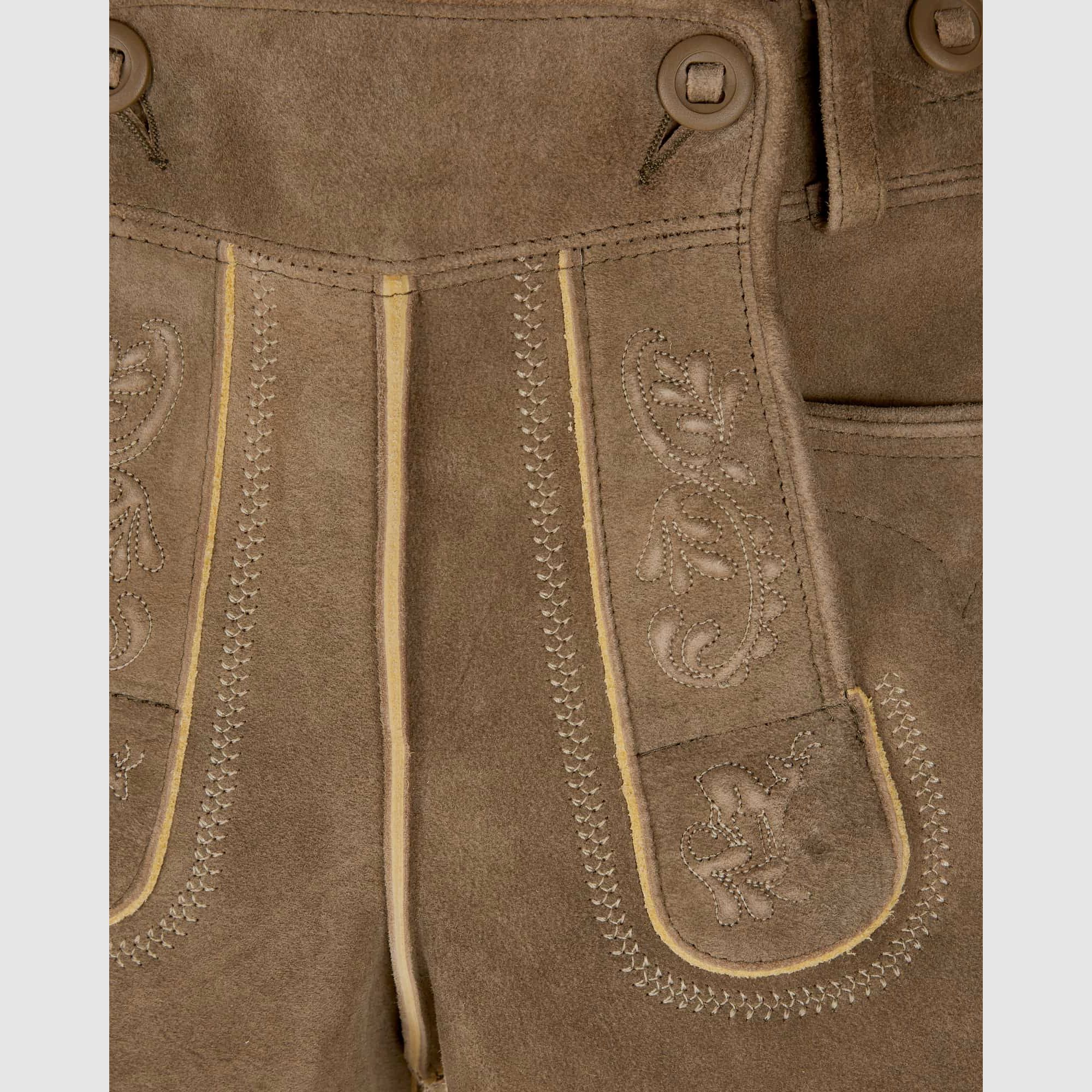 Meindl Loisachtal kurze Lederhose in Inka, Bild 4 von 5