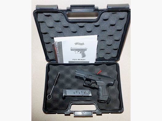 Walther P22 Ready Schreckschuss Pistole 9mm P.A.K. schwarz.