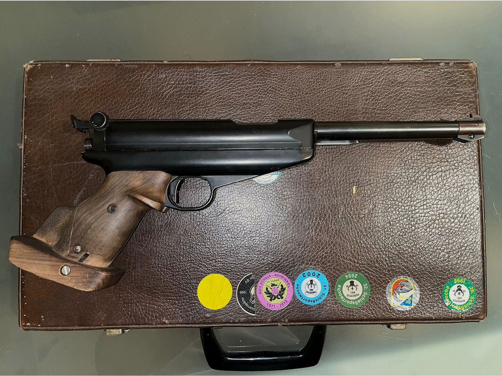 Feinwerkbau Mod. 65 4,5/.177, Federdruck / Seitenspanner