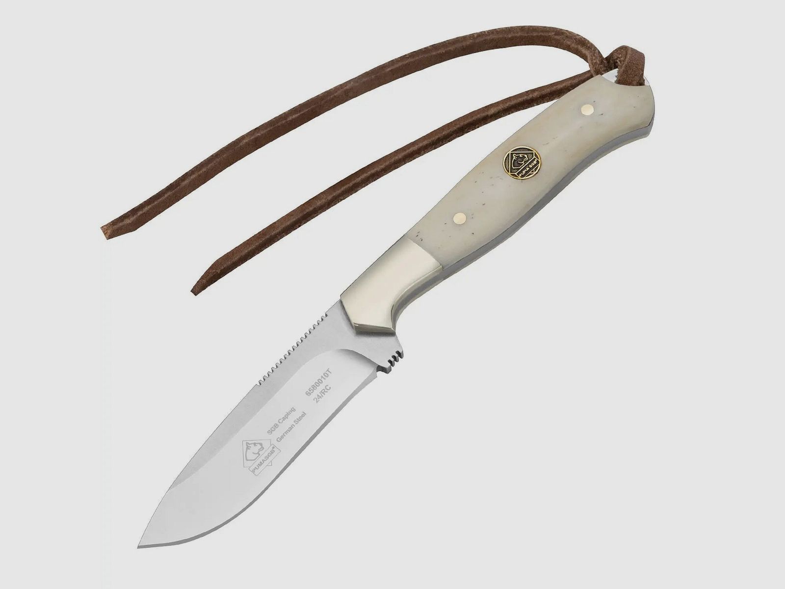 Puma SGB Caping Messer, Weißer Knochen