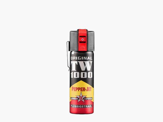Spray de pimienta TW1000 original de 63 ml con clip de metal