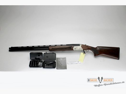 BDF Webley & Scott 900XS Competition Kal. 12/76 mit Extended Choke Stahlschrot verstellbarer Schaftrücken Trap Trapflinte