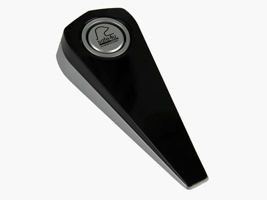 Alarmowy zamek drzwiowy Travel z 100 dB - Czarny / Srebrny