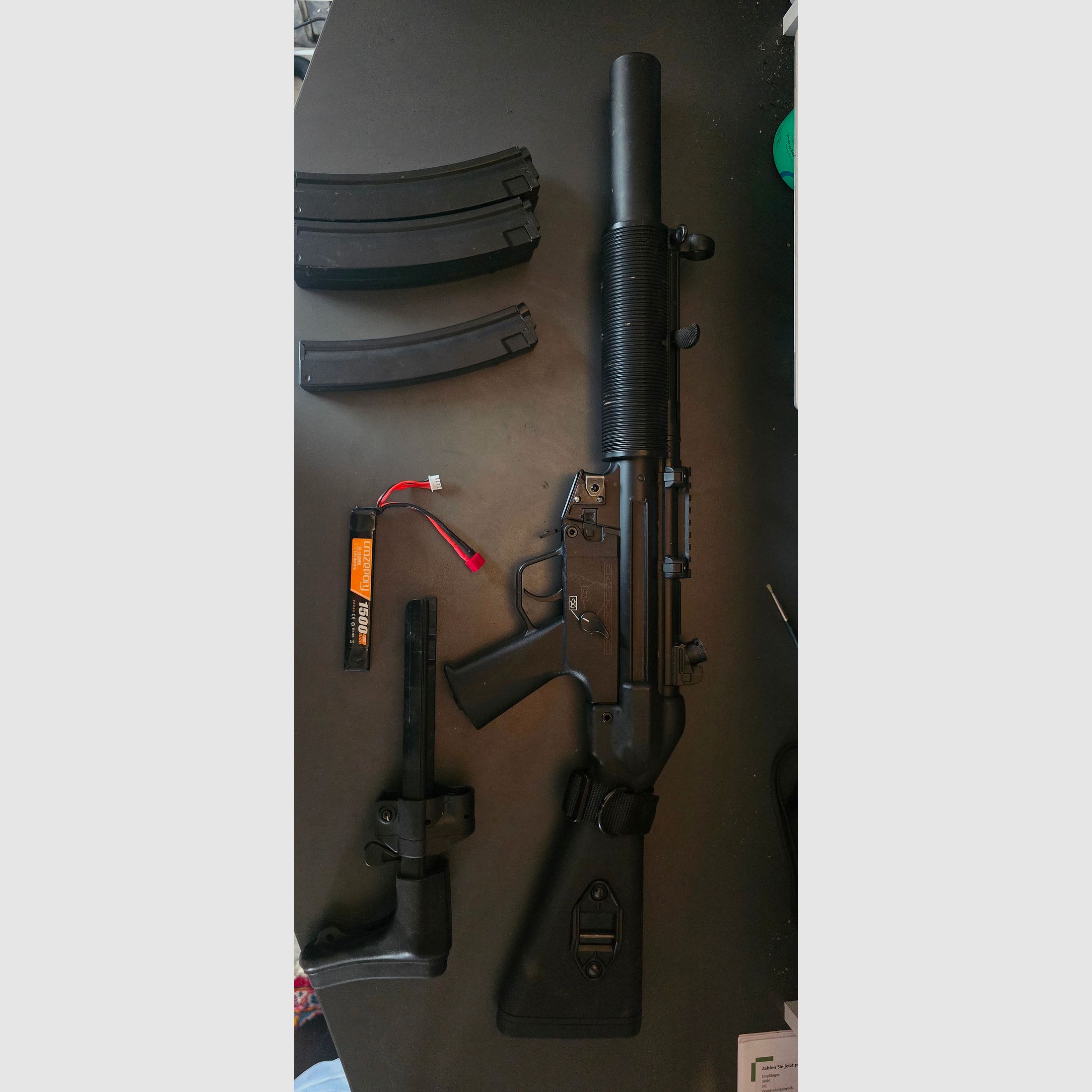 Begadi Sport SMG "Mod 5 SD6" S- AEG con Begadi CORE EFCS