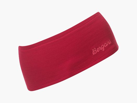 Bergans Merino Tech Bandeau Alpine Rose Taille Unique