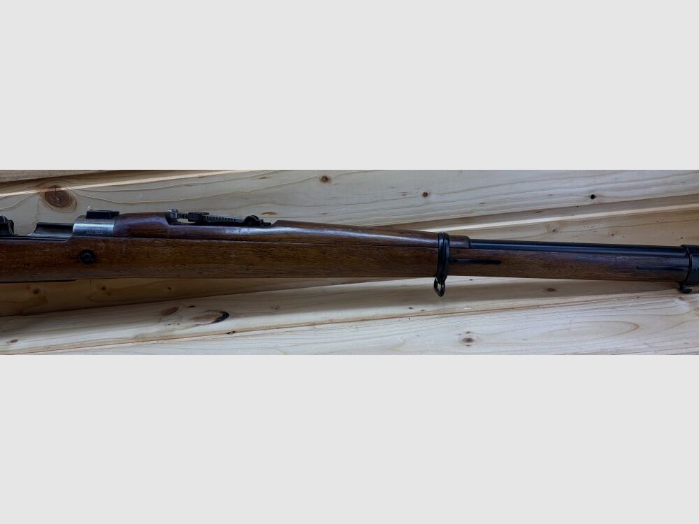 Fusil à un coup DWM Mod. 1908 "Brésil - Mauser 7x57 avec bases de montage pivotantes 7x57