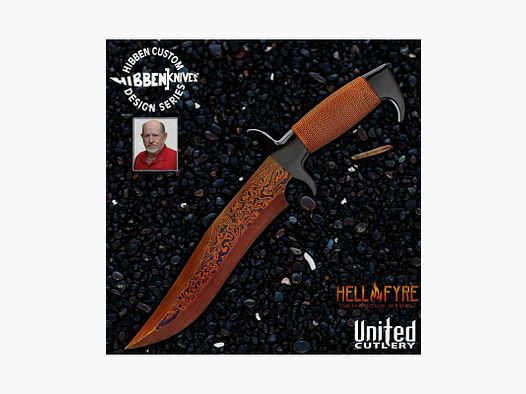 United Cutlery Gil Hibben - Hellfyre Highlander Bowie mes met schede