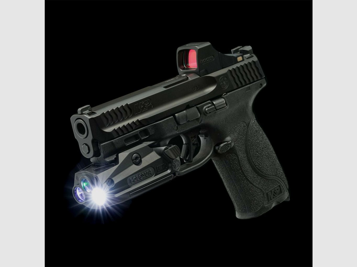 Holosun Lampe, Modell P.ID-PRO, mit grünem & IR Laserpointer, Bild 2 von 2