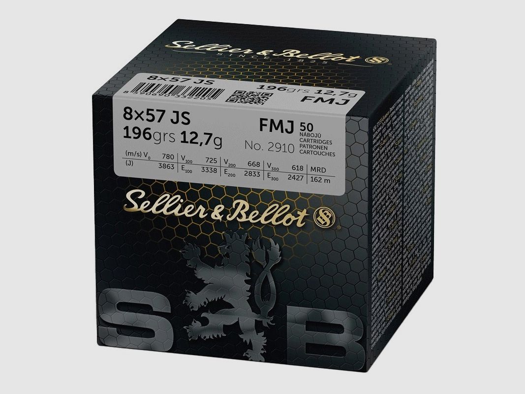 PATRONEN Sellier Bellot 30-06 SPRING SPCE VRAC 11,7G X50