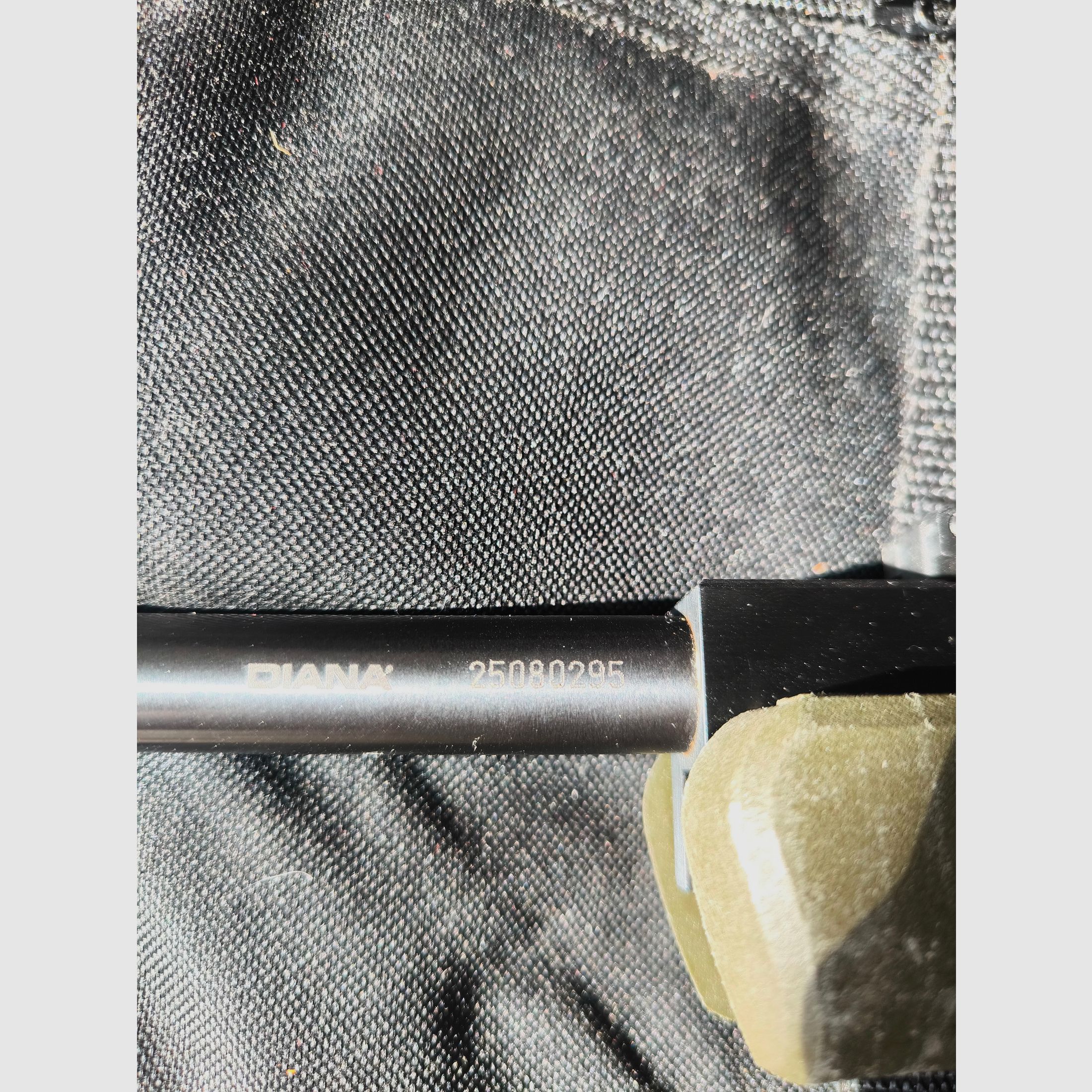 Diana 34 EMS Legion foreign special edition 514 of 999 color OD GREEN, only three Diablos shot for testing, visually and functionally in good condition, caliber 4.5mm