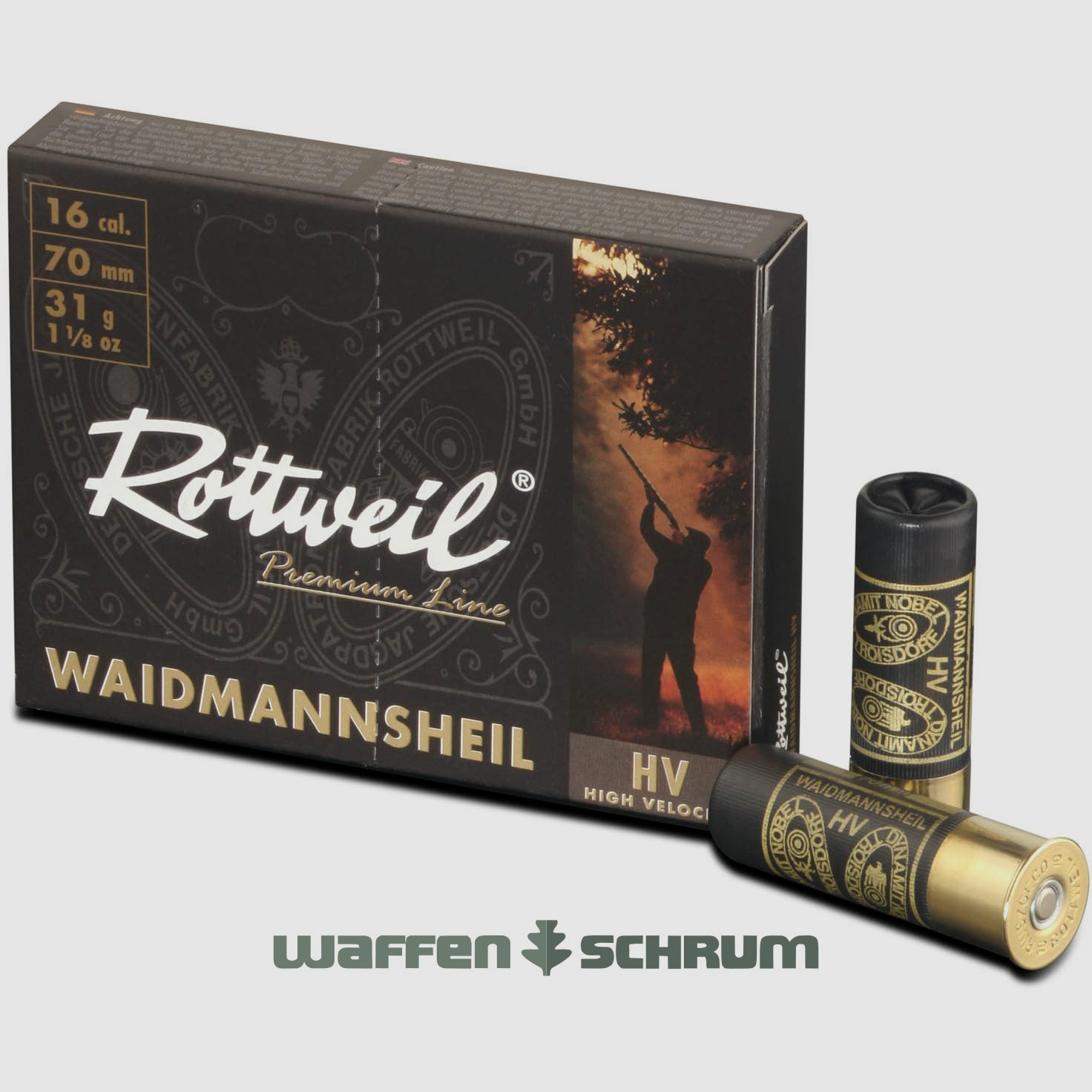 Rottweil 16/70 Waidmannsheil HV  3,2mm - 31g