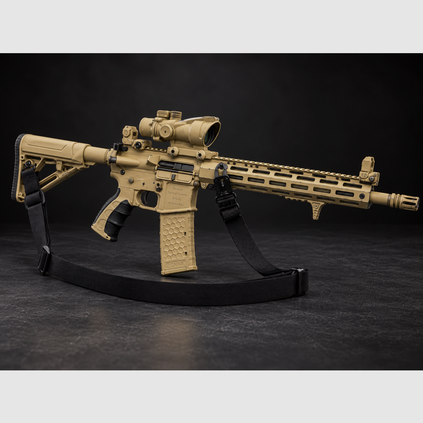 Bavarian Tactical Systems BTS-15 .223 Rem | 16” | Timney 2-Stage | FDE, Bild 1 von 6