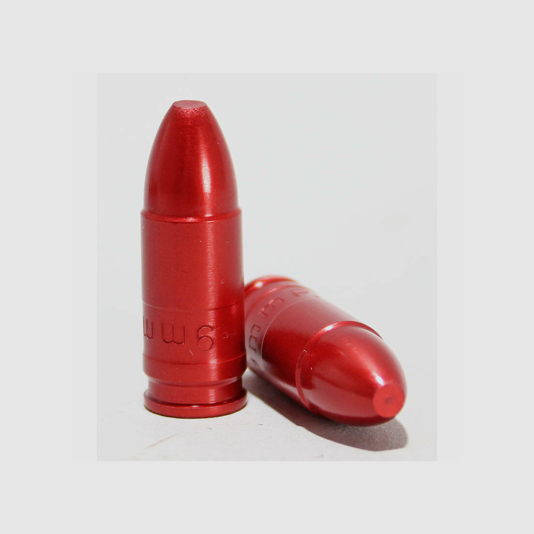 Waffenzubehör Pufferpatrone Alu 9 Para 2 stck Pufferpatronen