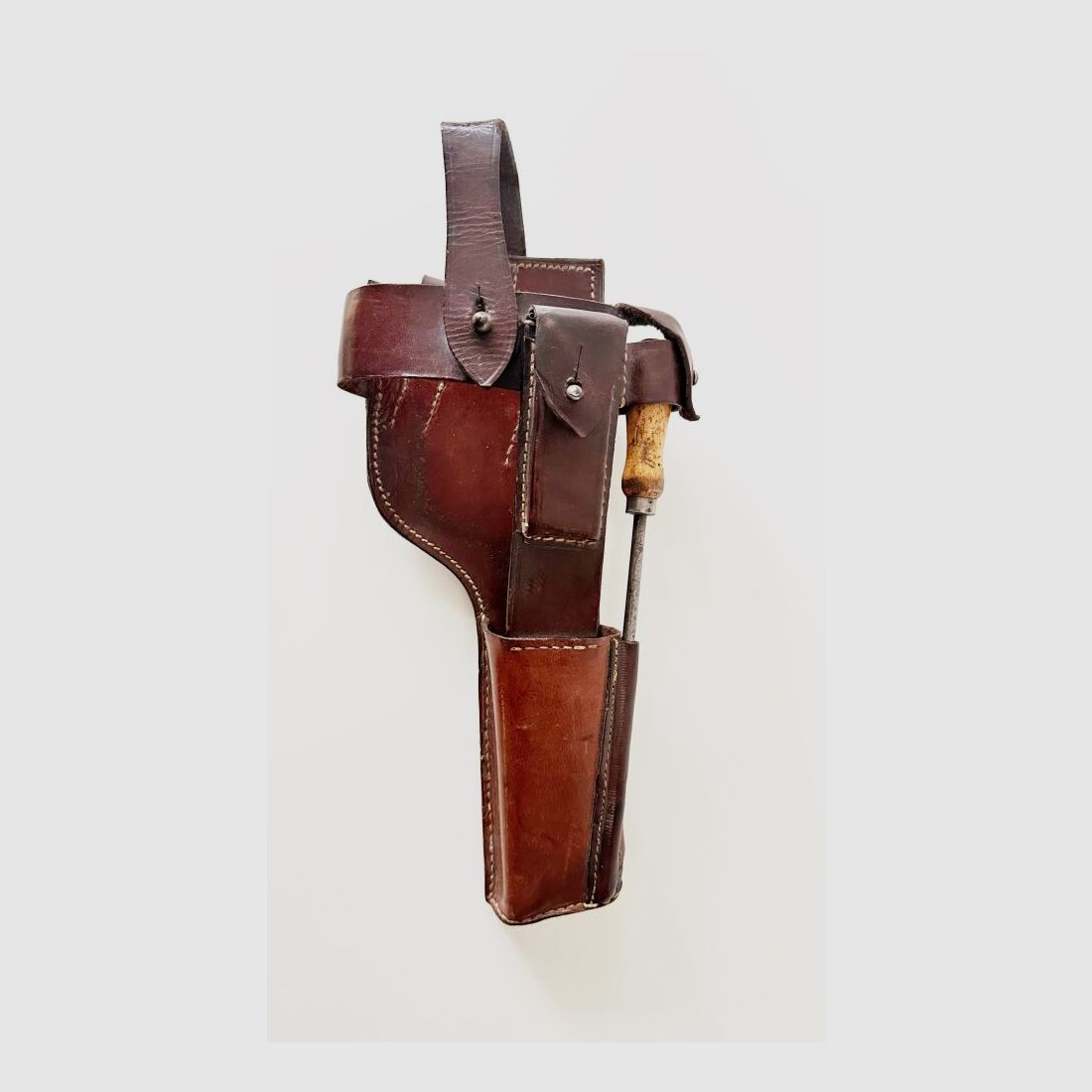 Mauser Mod. C96 mit Anschlagsschaft ngl, originalem Holster 7,63mmMauser