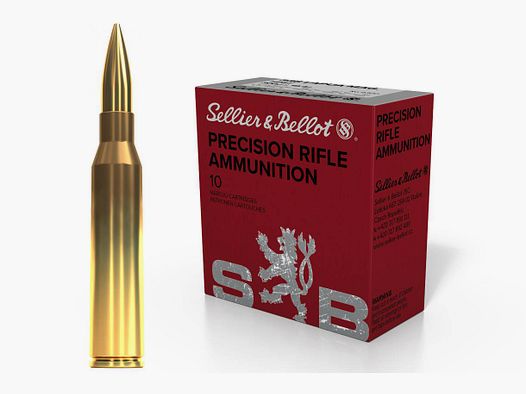 Büchsenpatronen Sellier & Bellot 338 Lapua Mag. Match-HPBT