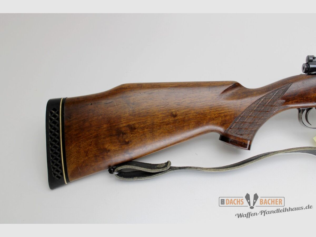 Rep. carabine J. Hensel Rothenburger Waffeneck cal. 7x64 98er conversion de chasse avec gâchette, image 5 sur 9