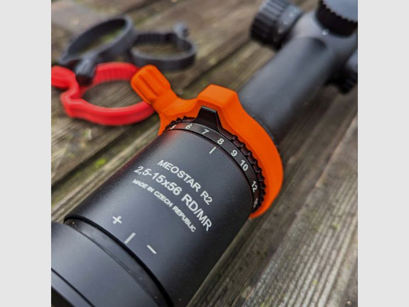 For Meopta Meostar R2: Quick adjustment lever for magnification setting