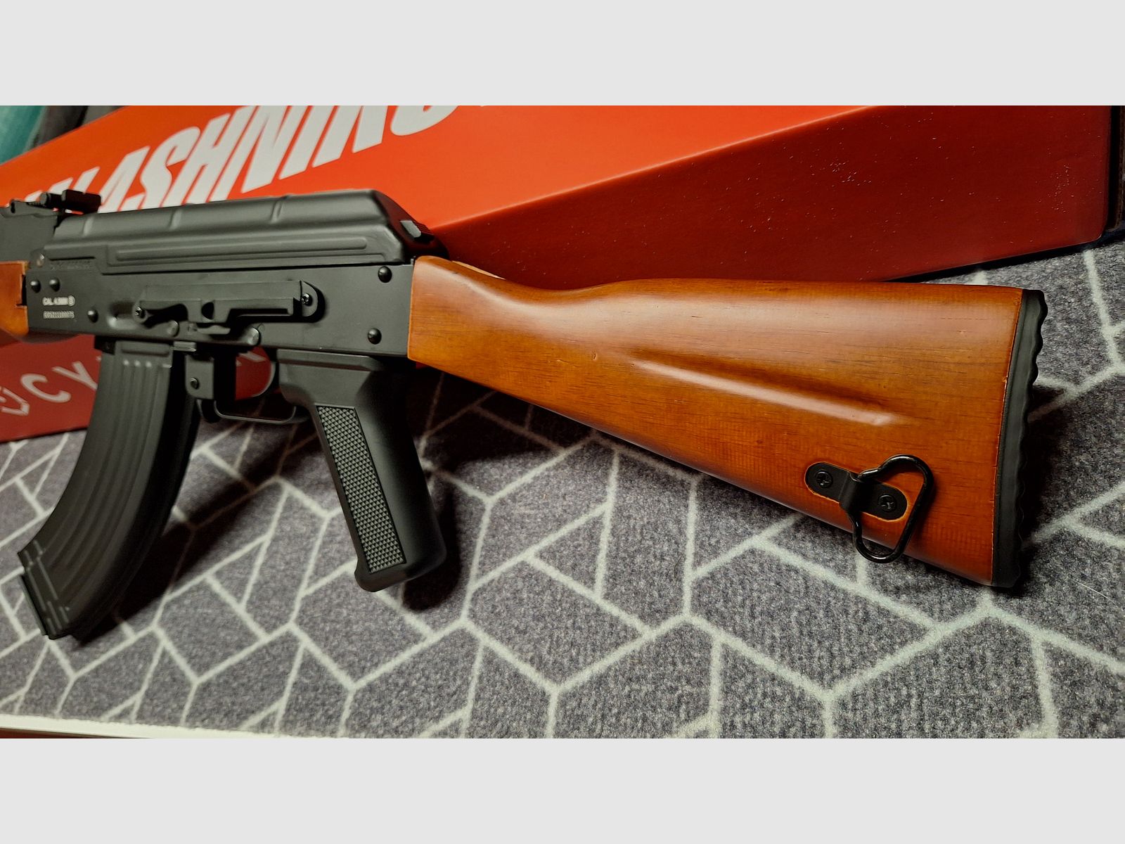 Kalashnikov AK74 G.S.G. Carabine à air Co2 4,5 mm - NEUF !