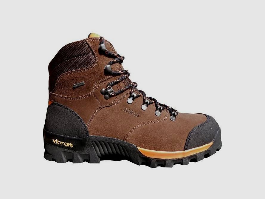 AIGLE Jagdschuh Unisex Altavio Mid GTX® - Braun/Orange  42