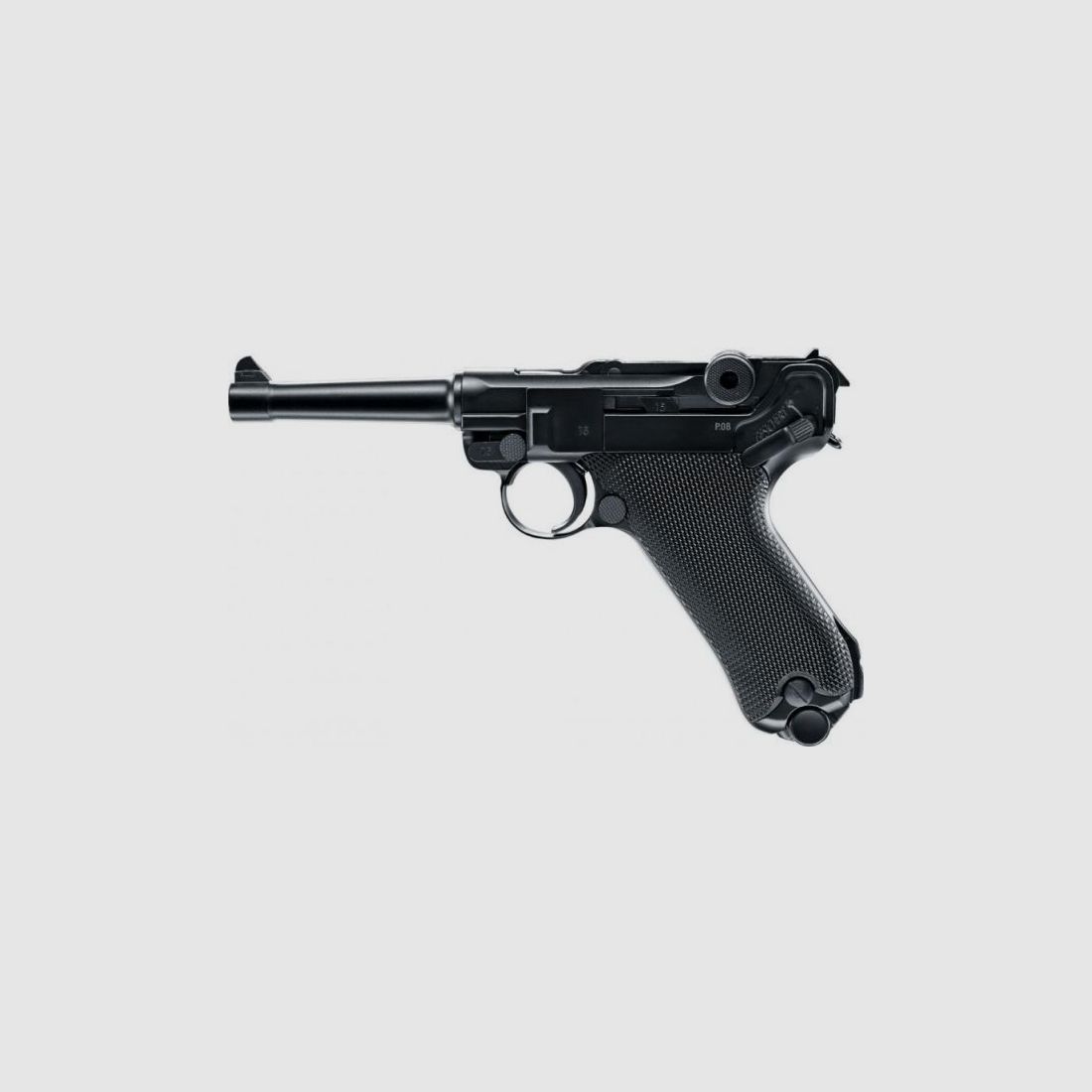 Pistola CO2 Legends P08 4,5 mm BB blowback azul