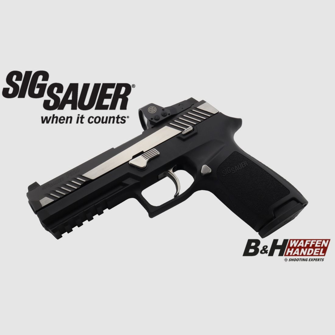  Sig Sauer P320 aus dem Mastershop + Romeo1