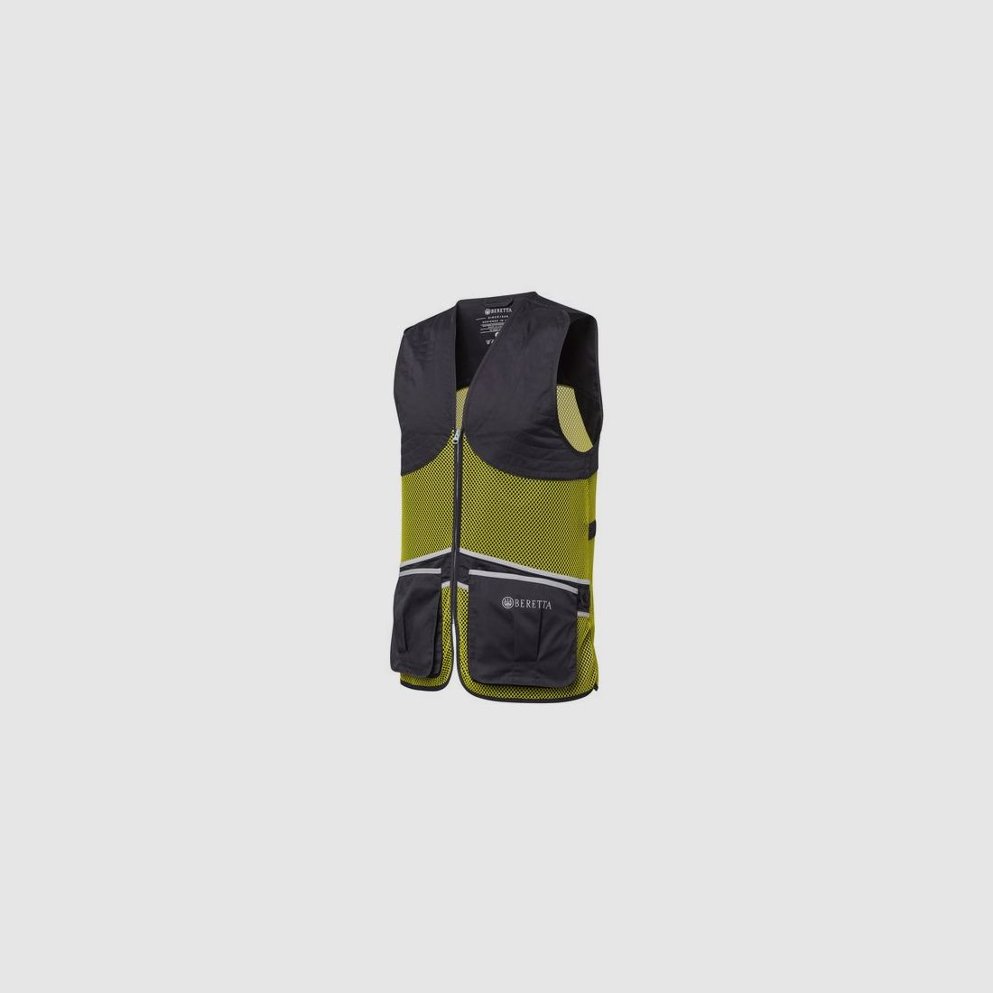 Beretta Gilet Tiro FULL MESH VEST IJsgrijs en Lente Groen, afbeelding 1 van 3