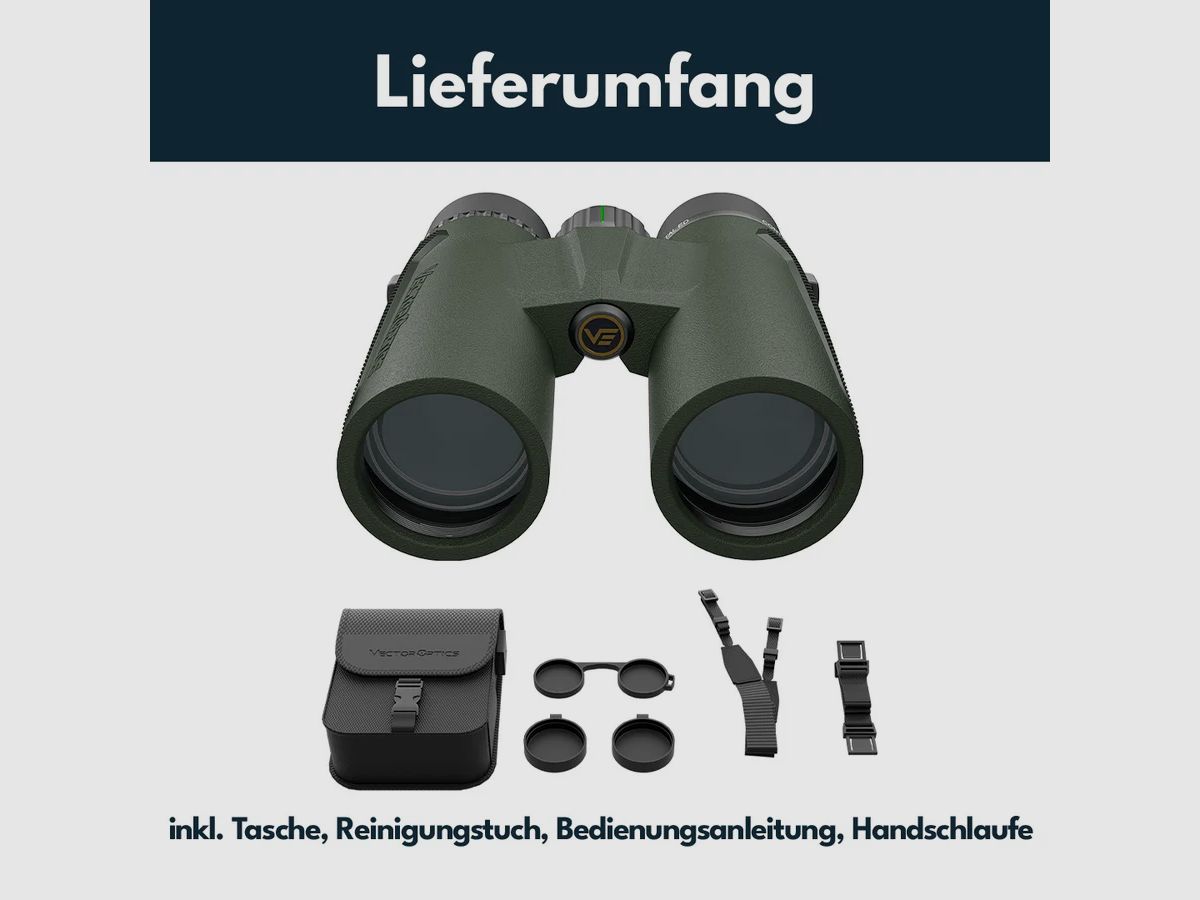 Vector Optics SCBO-14 Continental 8x42 ED Binoculars, OD Green