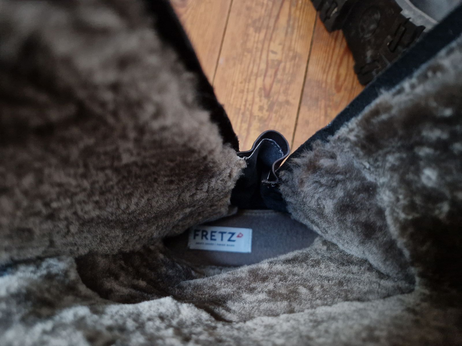 Fretz zimowe buty Goretex z owczej wełny skórzane męskie rozmiar 8 1/2 (rozmiar 41) nowe