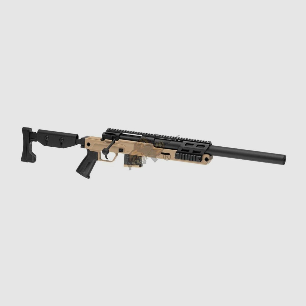 SPR 300 Pro Airsoft Sniper Rifle in Black/Tan free from 18 years, image 1 of 14