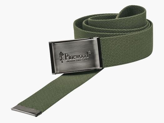 Pinewood Canvas Belt Color: Green