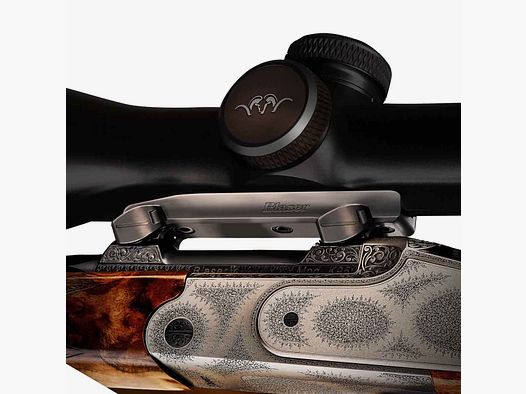 Blaser Sattelmontage / Hohe Ausführung für Swarovski SR Innenschiene / Bauhöhe 14,5mm