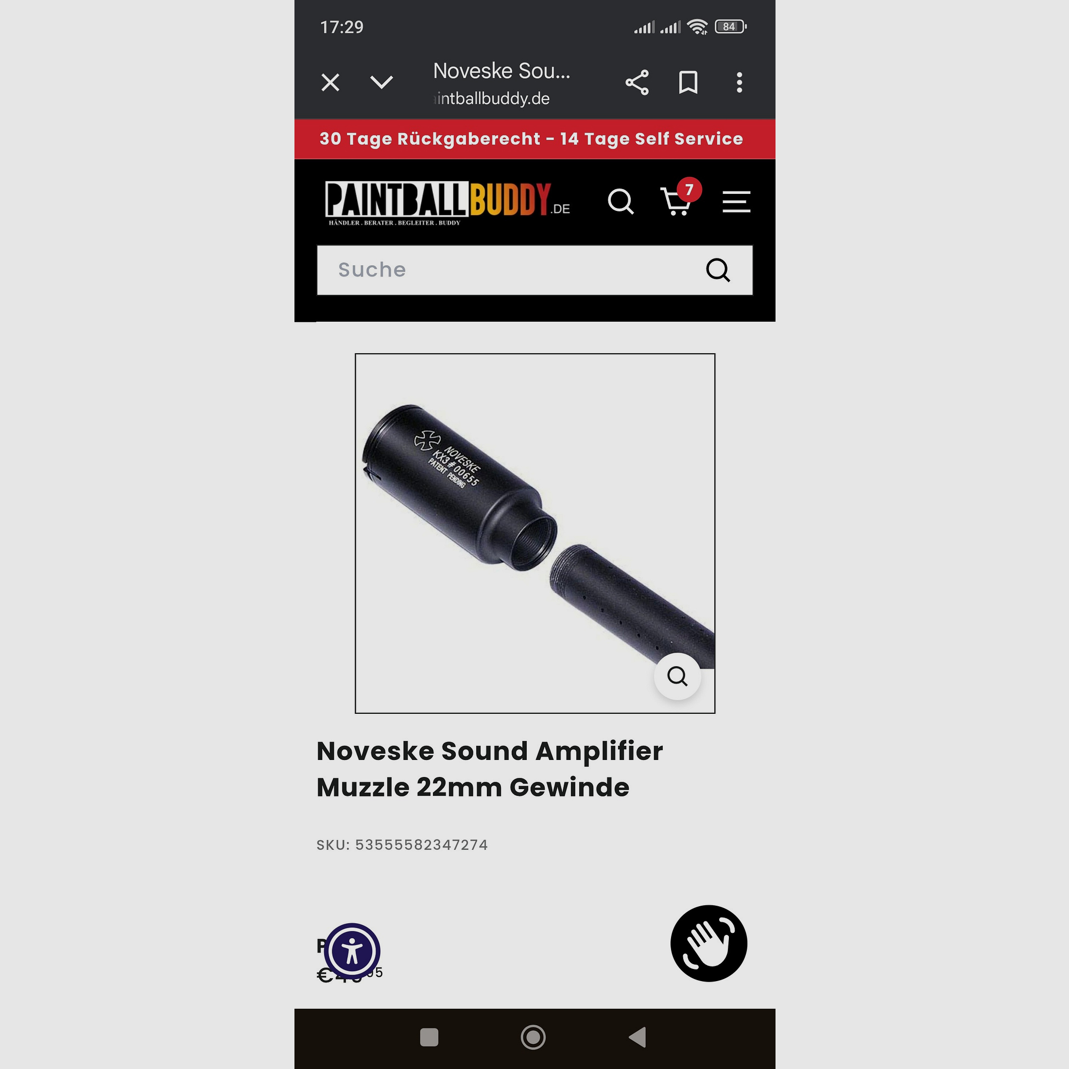 Milsig Markierer M17 G3 Mega Paket!!!!