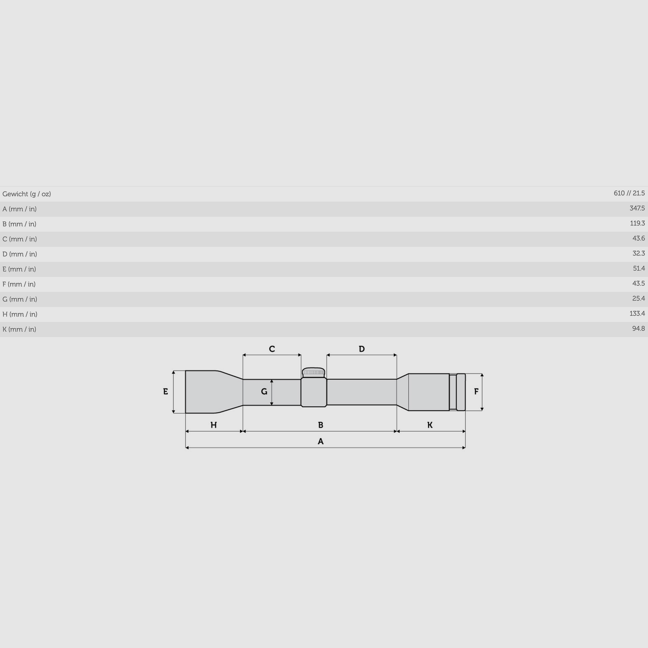 Meopta 1032575B MeoPro telescopio di puntamento Optika5 4-20x44 reticolo ZPLEX 2 piano dell'immagine