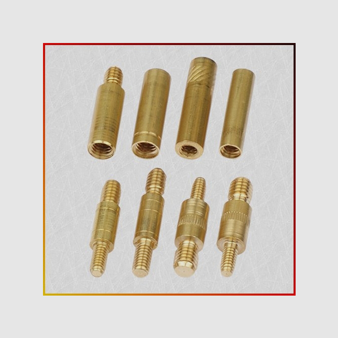 Adapter set for plastering poles