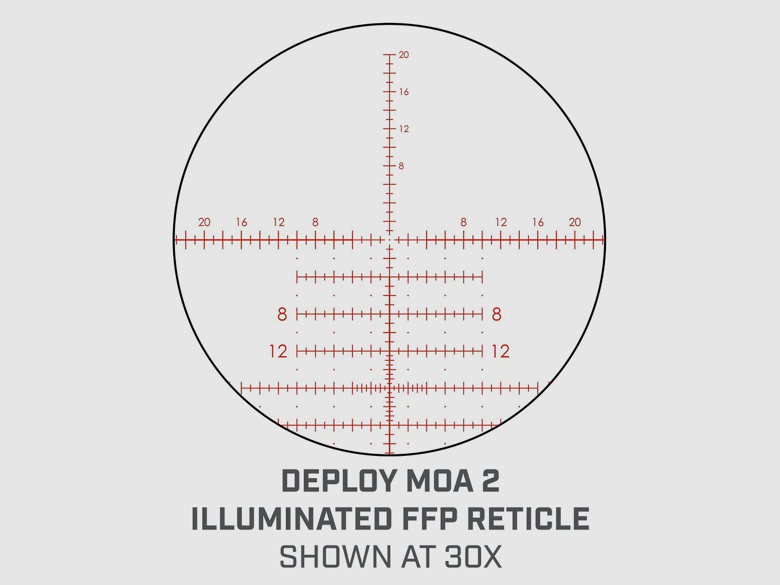 Bushnell Match Pro ED 5-30x56 Zielfernrohr – Deploy MOA 2 FFP-Absehen, Bild 2 von 13